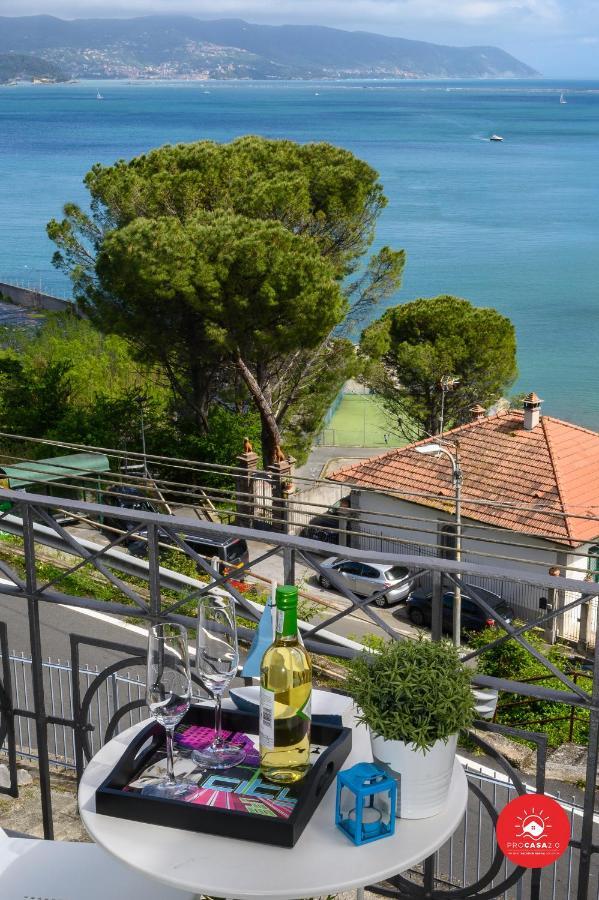 Sea View Escape La Spezia - Cadimare Appartement Buitenkant foto